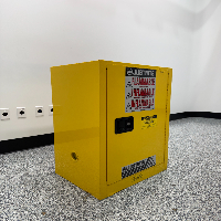 Justrite Sure-Grip EX 12 Gallon Flammable Liquid Storage Cabinet image 0